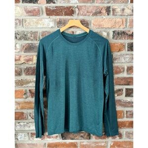 Lululemon Men’s Blue Active Long Sleeve Shirt, M